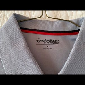 TaylorMade golf shirt.  Grey.  Large.  Perfect.